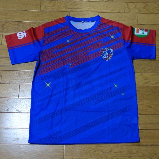 【太郎丸様専用】FC東京　七夕限定ユニフォーム型Tシャツ スポーツ/アウトドアのサッカー/フットサル(記念品/関連グッズ)の商品写真