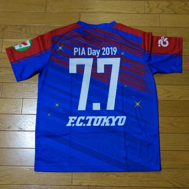 【太郎丸様専用】FC東京　七夕限定ユニフォーム型Tシャツ スポーツ/アウトドアのサッカー/フットサル(記念品/関連グッズ)の商品写真