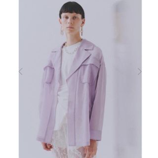 アメリヴィンテージ(Ameri VINTAGE)のAmeri VINTAGE SHEER LADY ARMY SHIRT (シャツ/ブラウス(長袖/七分))