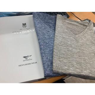 SEPTWOLVES Tシャツ メンズ 半袖 2枚組 （2色）超安い(その他)