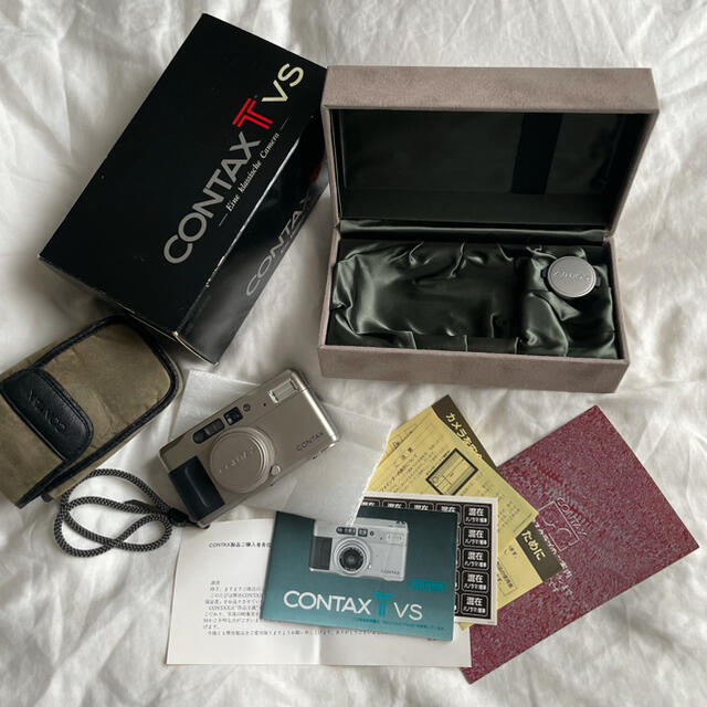 京セラ(キョウセラ)のCONTAX TVS フイルムカメラ スマホ/家電/カメラのカメラ(フィルムカメラ)の商品写真