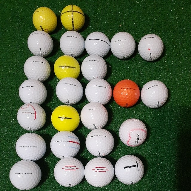 Titleist(タイトリスト)のタイトリスト　ロストボール　26球 スポーツ/アウトドアのゴルフ(その他)の商品写真