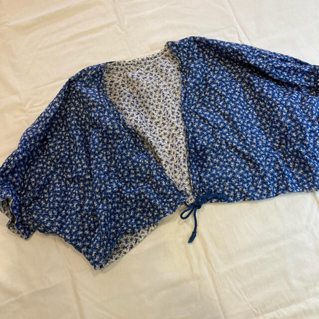 nest Robe - ネストローブ リネンフラワープリントボレロの通販 nest Robe - ネストローブ リネンフラワープリントボレロの通販