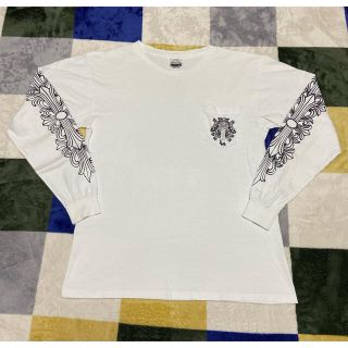 クロムハーツ(Chrome Hearts)のクロムハーツ ロンt ヴィンテージ 90s アメリカ製 サイズＬ(Tシャツ/カットソー(七分/長袖))