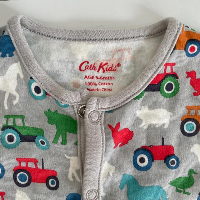 Cath Kidston(キャスキッドソン)のCath Kidston キャスキットソン　3-6m ロンパース キッズ/ベビー/マタニティのベビー服(~85cm)(ロンパース)の商品写真