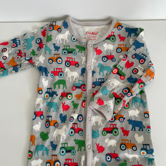 Cath Kidston(キャスキッドソン)のCath Kidston キャスキットソン　3-6m ロンパース キッズ/ベビー/マタニティのベビー服(~85cm)(ロンパース)の商品写真