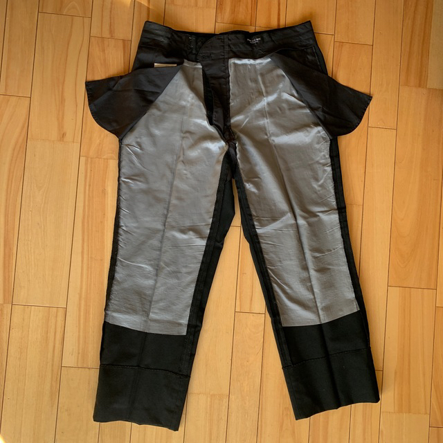 COMME CA DU MODE(コムサデモード)のコムサ　学生　黒　夏用ズボン メンズのスーツ(スラックス/スーツパンツ)の商品写真