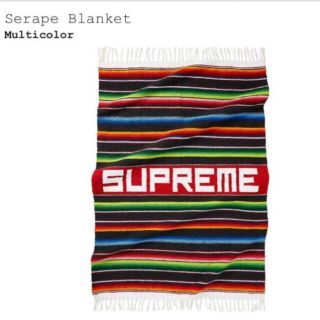 シュプリーム(Supreme)の Supreme  Serape Blanket ブランケット(ラグ)