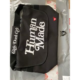 ジーディーシー(GDC)のhuman made messenger bag GDC 黒(メッセンジャーバッグ)