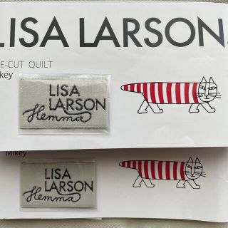 リサラーソン(Lisa Larson)のリサラーソン　タグ　2枚(各種パーツ)