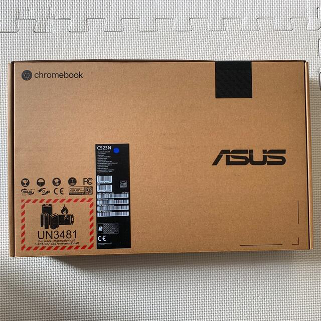 ASUS(エイスース)の【新品】ASUS Chromebook C523NA スマホ/家電/カメラのPC/タブレット(ノートPC)の商品写真