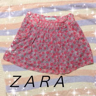 ザラ(ZARA)のZARA春色ミニスカート(ミニスカート)