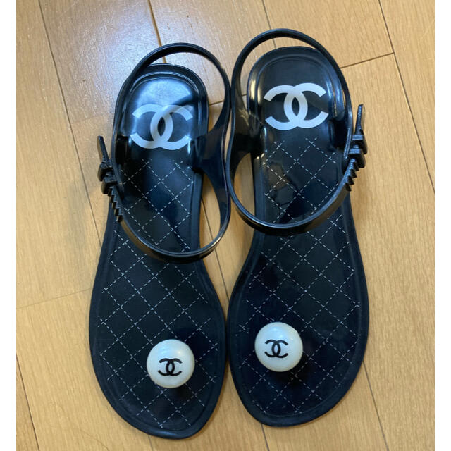 CHANEL - シャネル♡パールサンダル♡CHANEL♡の通販 by naka's shop