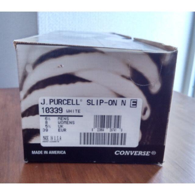90年代 USA製 コンバース　JACK PURCEL　24.5cm　箱付き