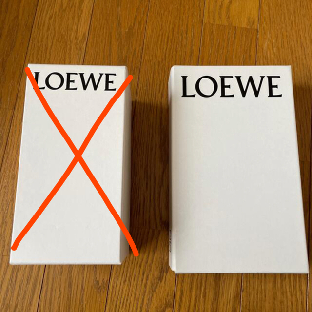 LOEWE(ロエベ)のロエベ　長財布　箱 レディースのバッグ(ショップ袋)の商品写真