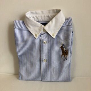 ラルフローレン(Ralph Lauren)の110サイズ　ラルフローレン　ストライプのシャツ(ブラウス)