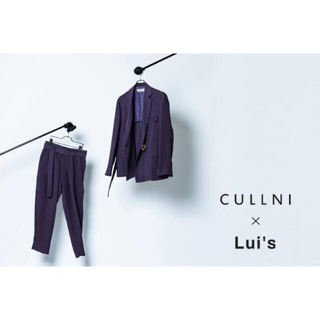 STUDIOUS(ステュディオス)のLui’s × CULLNI セットアップ　パープル メンズのスーツ(セットアップ)の商品写真