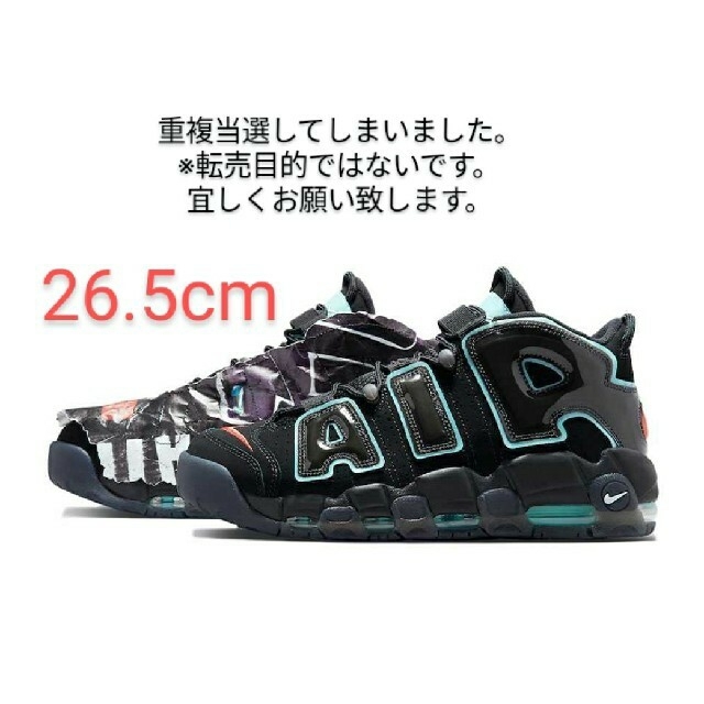 今ならほぼ即納! air (未使用)NIKE more モアテン アップテンポ tempo ...