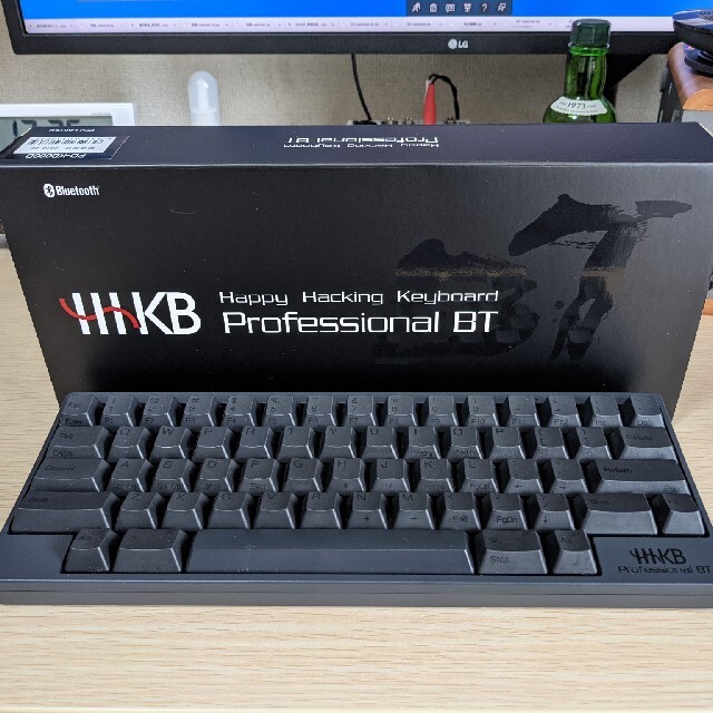 HHKB Professional BT 英語配列 炭