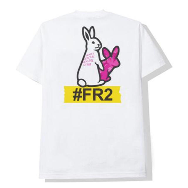 ASSC x FR2 Tシャツ　ホワイト　白　Lサイズ　アンチソーシャル