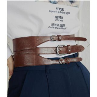 アメリヴィンテージ(Ameri VINTAGE)のアメリヴィンテージ　TRIPLE WIDE BELT(ベルト)