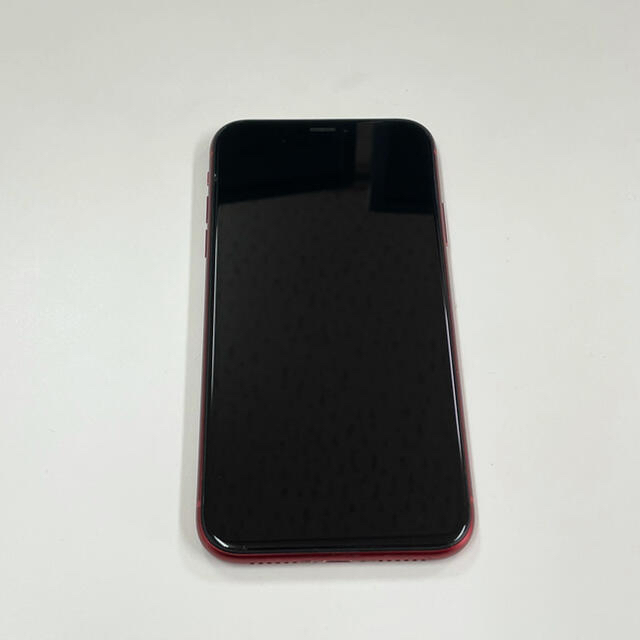 iPhone(アイフォーン)の【SIMロック解除済】iPhone XR 64GB レッドカラー スマホ/家電/カメラのスマートフォン/携帯電話(スマートフォン本体)の商品写真