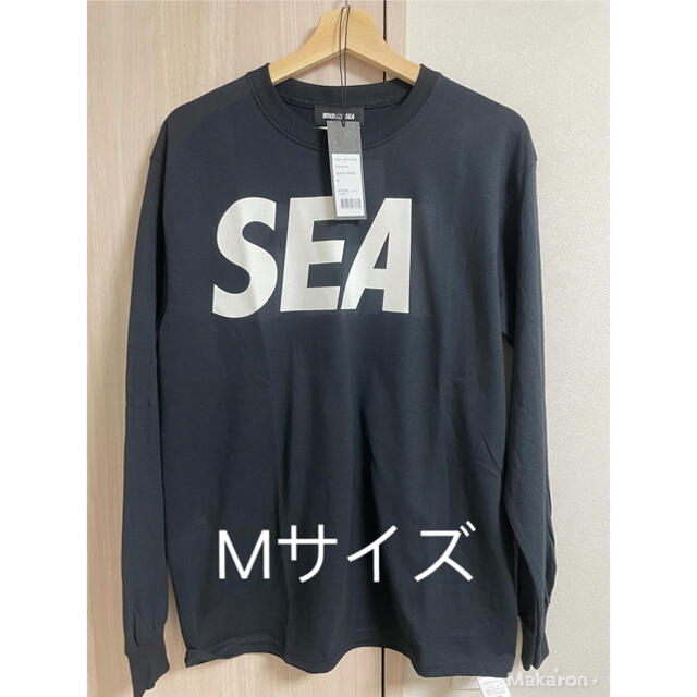 WIND AND SEA L/S T-SHIRT Mサイズ 黒 - Tシャツ/カットソー(七分/長袖)