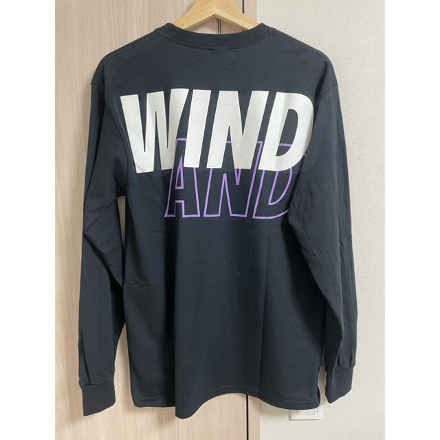 WIND AND SEA L/S T-SHIRT Mサイズ 黒 - Tシャツ/カットソー(七分/長袖)