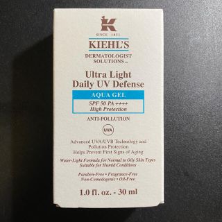 キールズ(Kiehl's)の【送料込み】新品未使用キールズ DS アクア ジェル 日焼け止め30ml(日焼け止め/サンオイル)