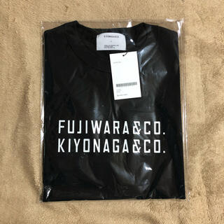 フラグメント(FRAGMENT)のFUJIWARA&CO. FRONT DOUBLE LOGO TEE(Tシャツ/カットソー(半袖/袖なし))