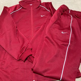 ナイキ(NIKE)のナイキ＊NIKE＊ジャージ＊セット＊上下＊新品＊えんじ(セット/コーデ)