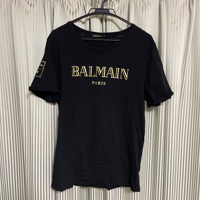 BALMAIN(バルマン)のバルマンH＆Mコラボ Tシャツ　激レア　サイズM美品 メンズのトップス(Tシャツ/カットソー(半袖/袖なし))の商品写真