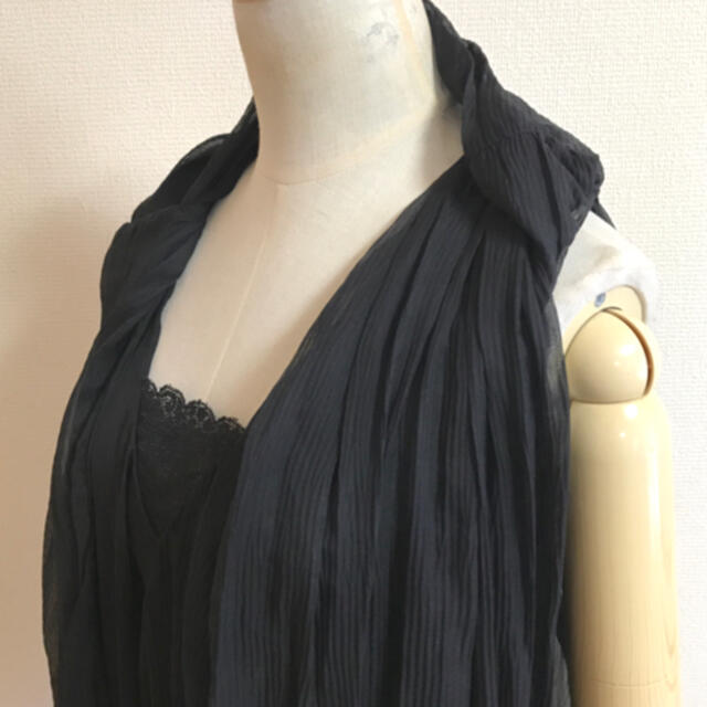Sharon Wauchob(シャロンワコブ)のsharon wauchob シルクノースリーブドレス ワンピース レディースのフォーマル/ドレス(ミディアムドレス)の商品写真