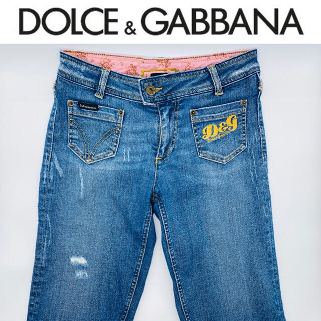 DOLCE＆GABBANA デニムハーフパンツ