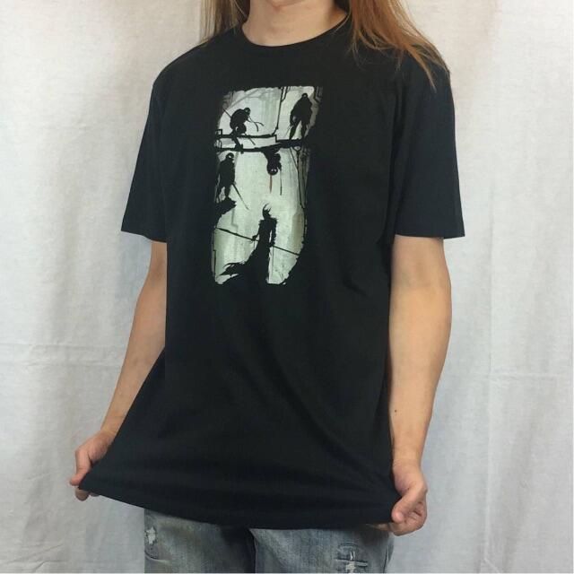 【アメコミTシャツ】新品 ミュータントニンジャタートルズ 黒 Tシャツ