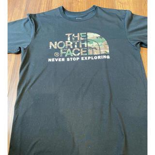 ザノースフェイス(THE NORTH FACE)のTHE NORTH FACE ブラック Tシャツ Lサイズ(Tシャツ/カットソー(半袖/袖なし))