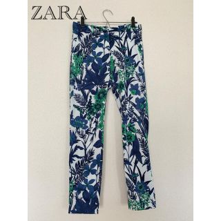 ザラ(ZARA)の美品 ZARA プリントパンツ(カジュアルパンツ)