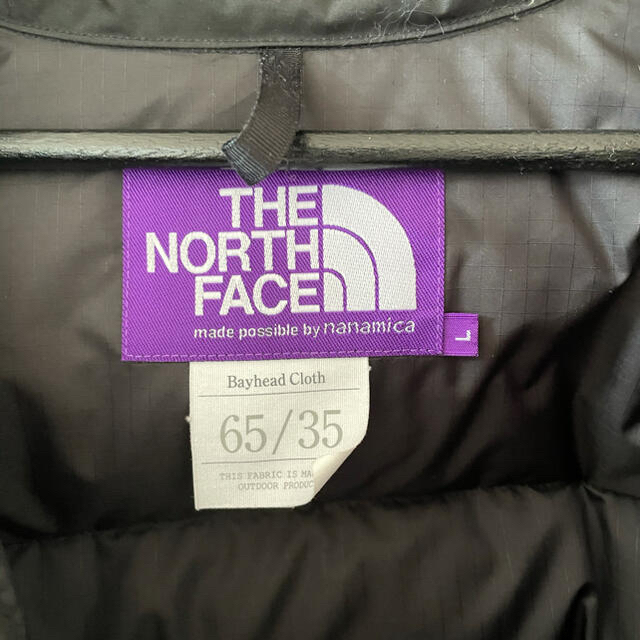 THE NORTH FACE(ザノースフェイス)の別注 the north face purple rabel シャツダウン L メンズのジャケット/アウター(ダウンジャケット)の商品写真