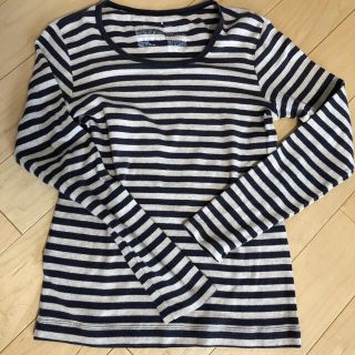 ユニクロ(UNIQLO)のボーダーカットソー 長袖 ロンT♡ユニクロ(Tシャツ/カットソー(七分/長袖))