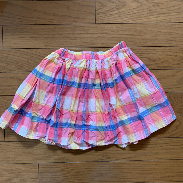 GLOBAL WORK(グローバルワーク)のGLOBAL WORKインナー付きスカート Ｌ キッズ/ベビー/マタニティのキッズ服女の子用(90cm~)(スカート)の商品写真