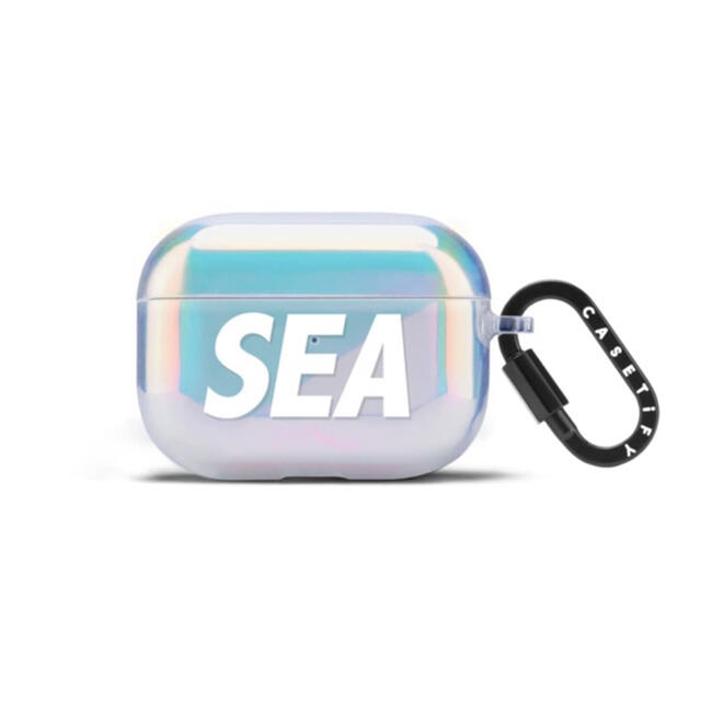 SEA(シー)のWIND AND SEA × CASETiFY MAIN LOGO - SEA  スマホ/家電/カメラのオーディオ機器(ヘッドフォン/イヤフォン)の商品写真