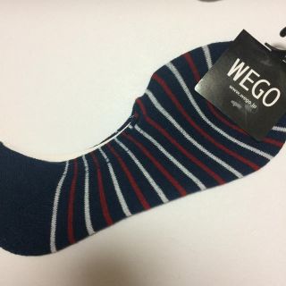 ウィゴー(WEGO)のWEGO メンズ ソックス 新品未使用(ソックス)