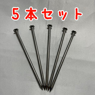 コスプレ小物 呪術廻戦 釘崎野薔薇 の五寸釘5本セット(小道具)