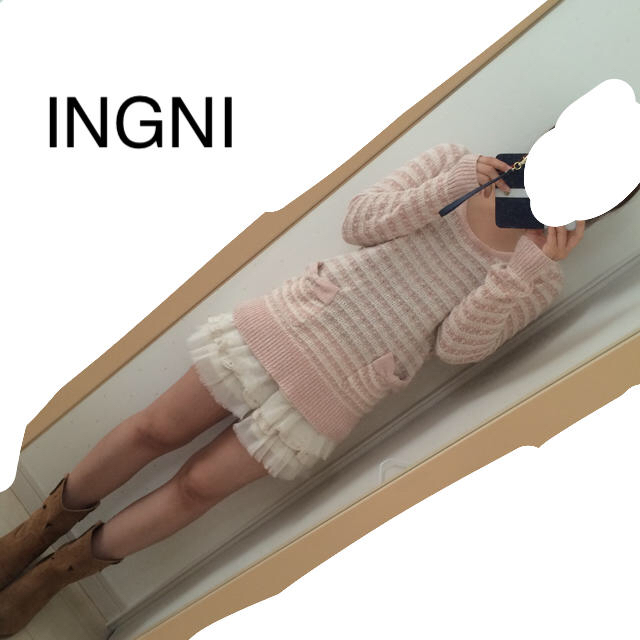 INGNI(イング)の専用 レディースのトップス(ニット/セーター)の商品写真