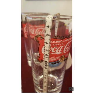 コカコーラ(コカ・コーラ)の昭和レトロ　コカ・コーラ　グラス6本(グラス/カップ)