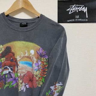 ステューシー(STUSSY)のstussy ロンT M (Tシャツ/カットソー(七分/長袖))