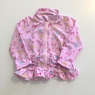 マザウェイズ(motherways)の専用◇motherways ラッシュガード 女の子 90 リボン 長袖(水着)