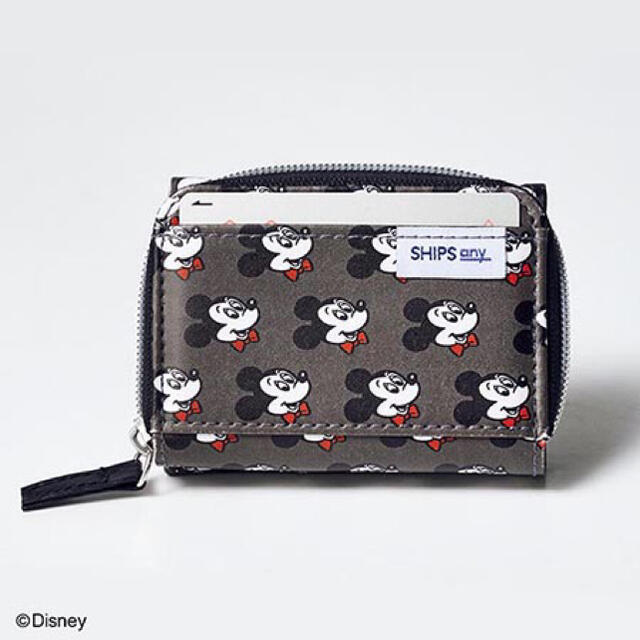 SHIPS(シップス)のSHIPS any ミッキーマウスデザイン オトナの優秀ミニ財布 レディースのファッション小物(財布)の商品写真