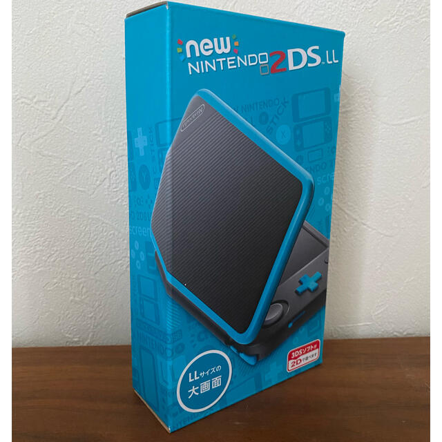 ゲームソフトゲーム機本体NEW ニンテンドー 2DS LL ブラック/ターコイズ