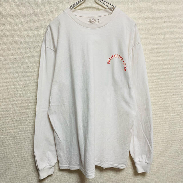 BEAMS(ビームス)の一点物　フルートオブザルーム（Fruit of the Loom）　ロンT メンズのトップス(Tシャツ/カットソー(半袖/袖なし))の商品写真